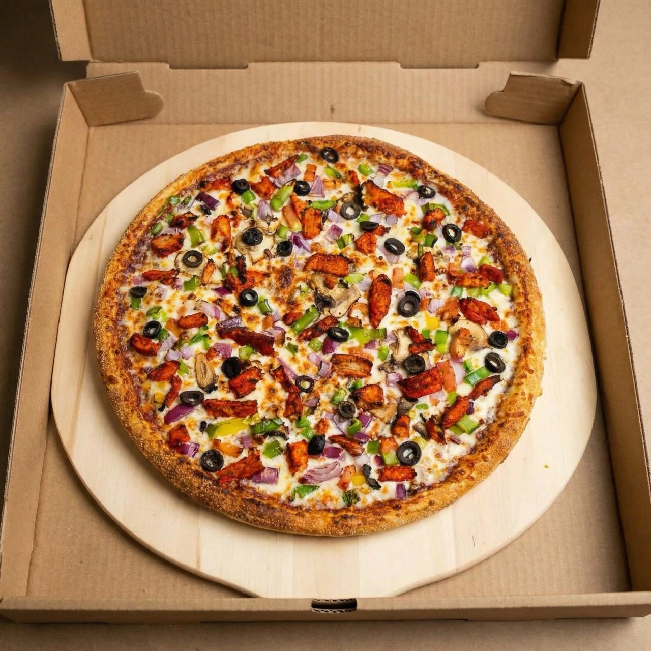 Tandoori Chicken Pizza in Calgary, AB